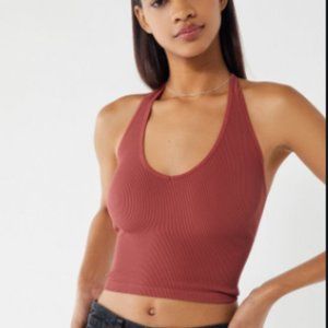 Urban Outfitters seamless ribbed halter size small